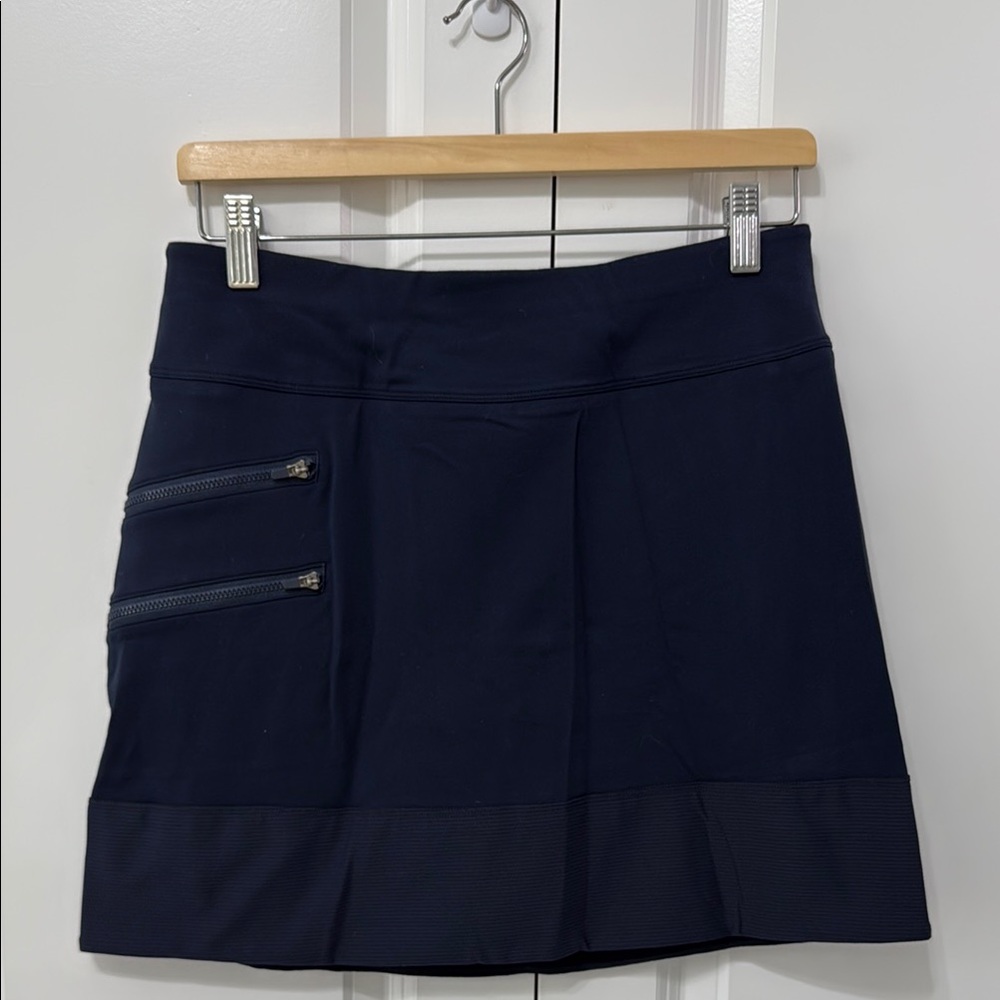 Athleta Tee Time Navy Blue Women's Skort, Size Small, S, SM, EUC
